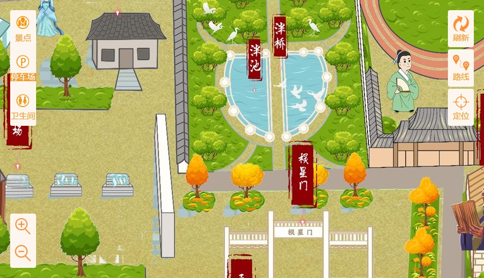 扬中手绘地图景区语音讲解导览系统：智慧景区建设的基石